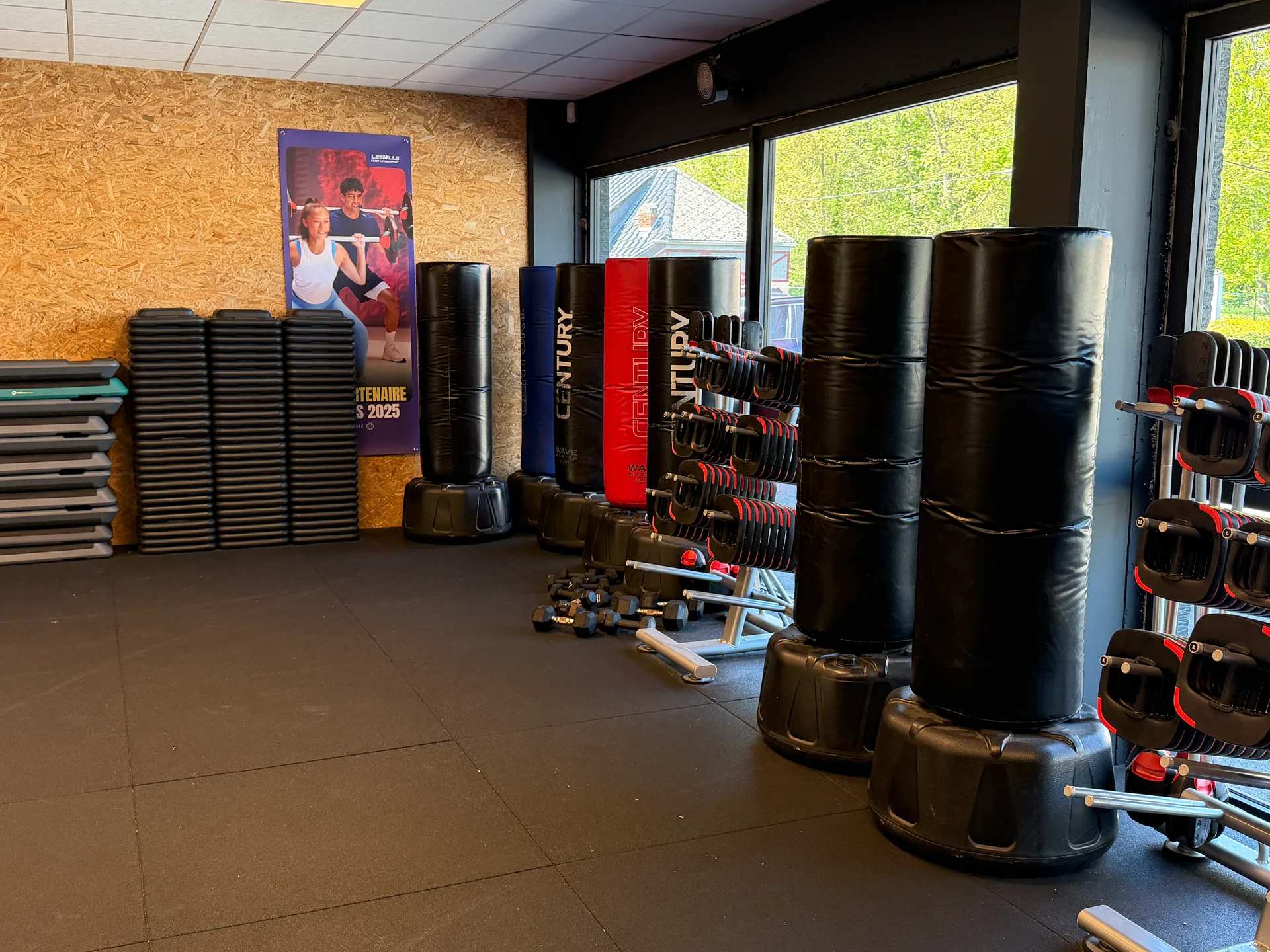 Salle 1 — cours collectifs 180m²